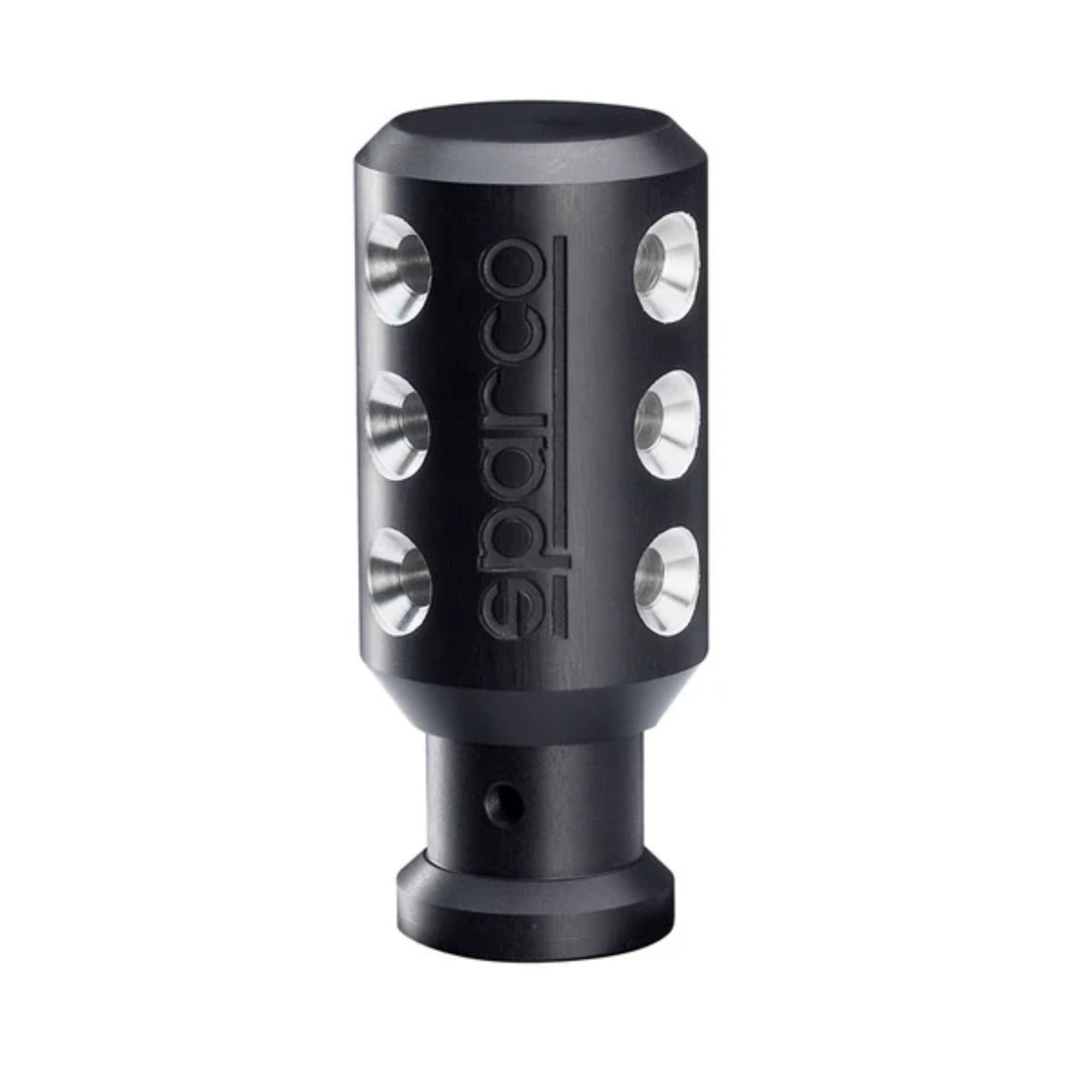 The black Sparco Piuma Shift Knob.