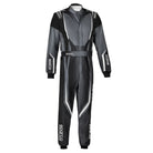 The grey and black Sparco Prime K Advanced Kart Racing Suit.