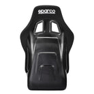The back of the Sparco QRT Carbon Racing Seat.