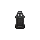 The front of the black Sparco QRT-K X Kevlar Racing Seat.