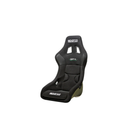 The black Sparco QRT-K X Kevlar Racing Seat.