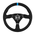 The suede Sparco R-383 Logo Steering Wheel.