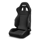 The black Sparco R100 v2 Seat.