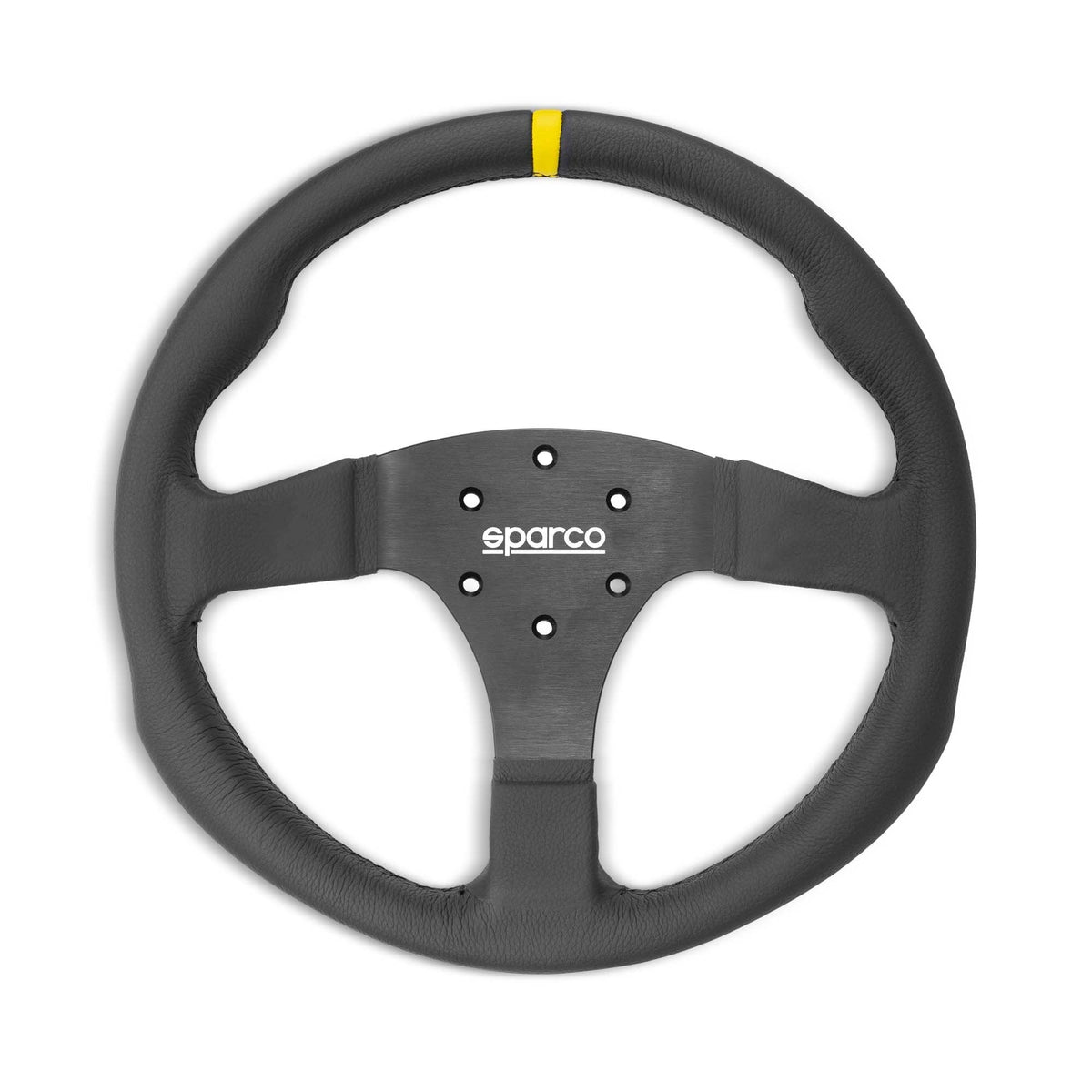 The leather Sparco R330 Steering Wheel.