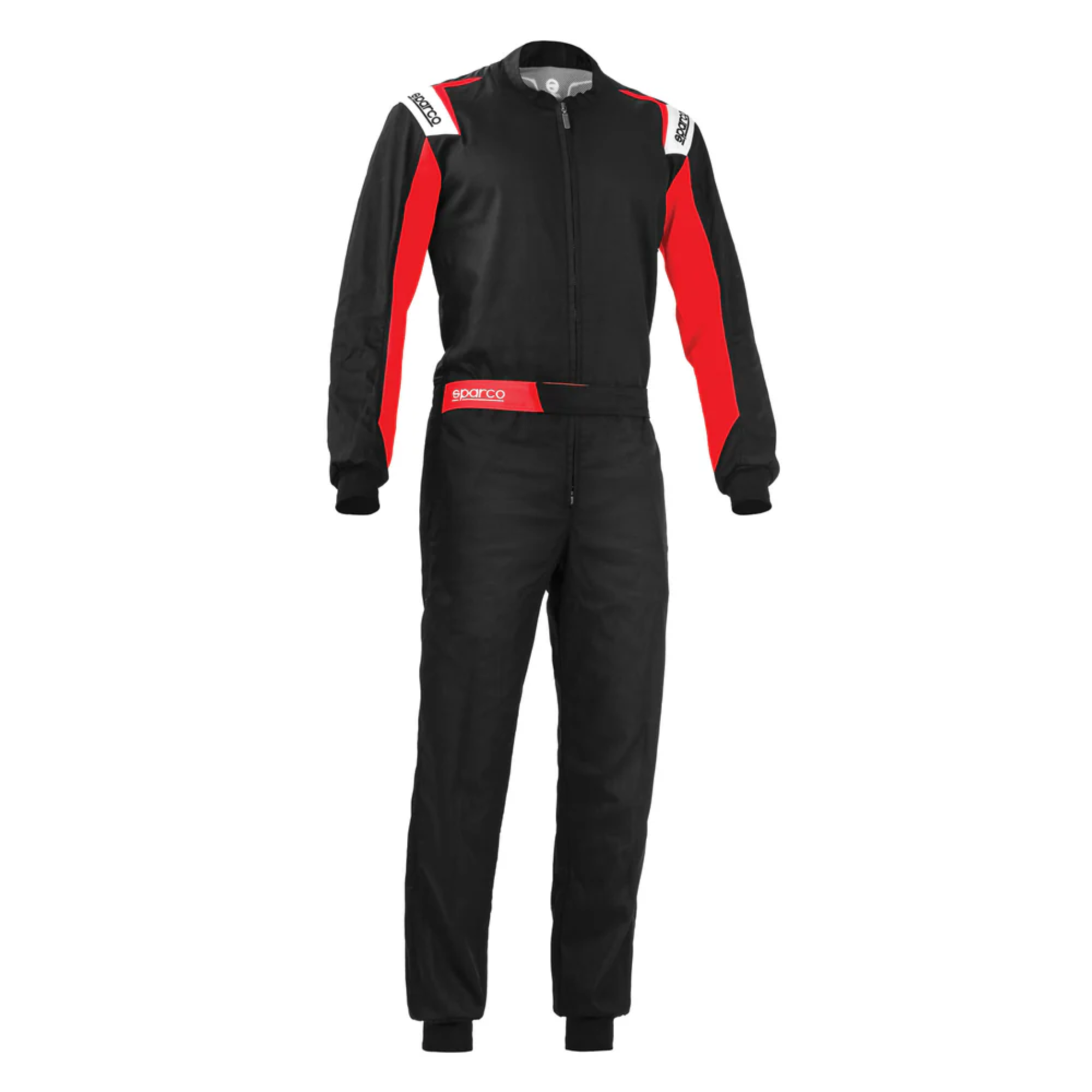 The black and red Sparco Rookie Kart Racing Suit.