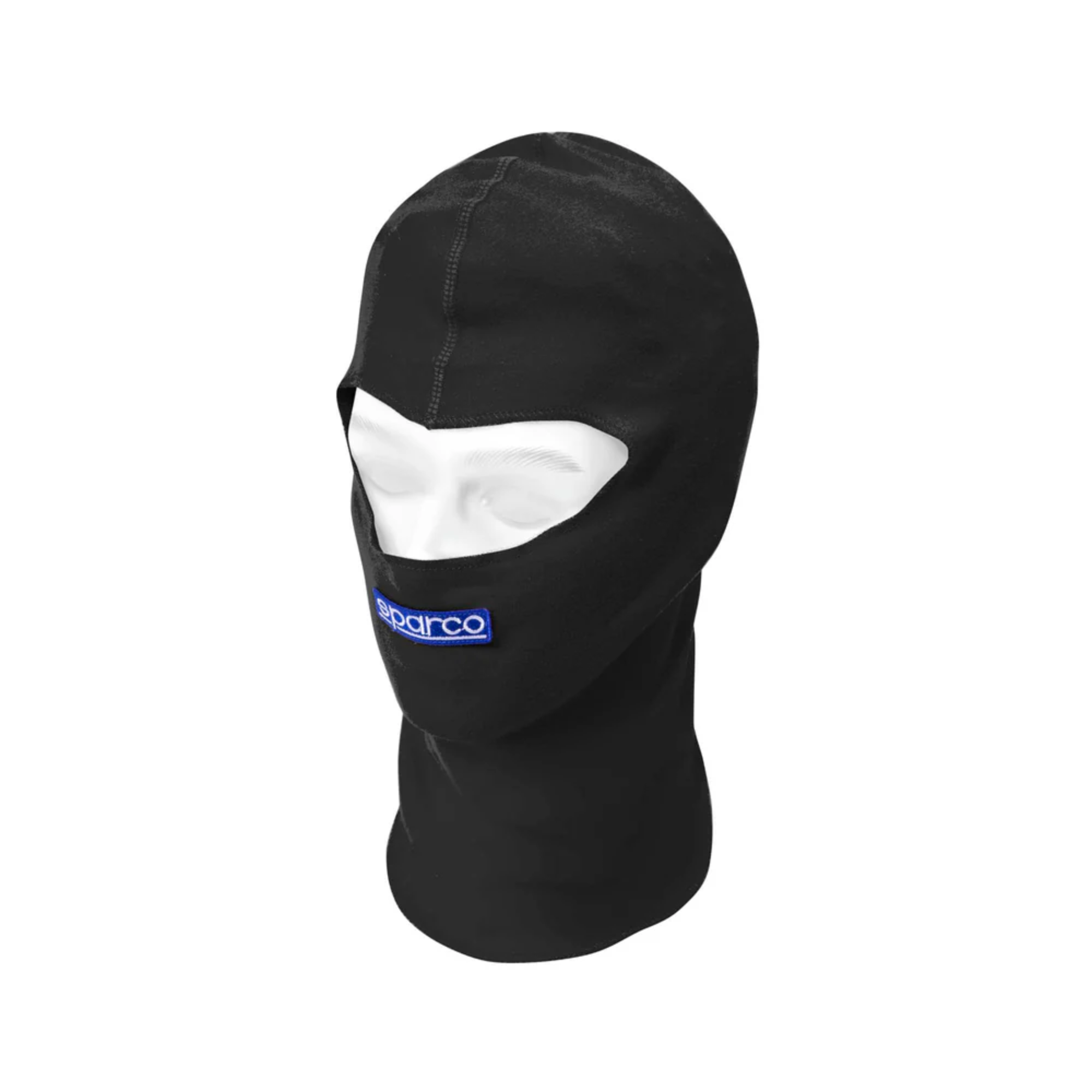 The black Sparco Rookie Karting Balaclava.