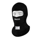 The black Sparco RW-10 Shield Pro Racing Balaclava.