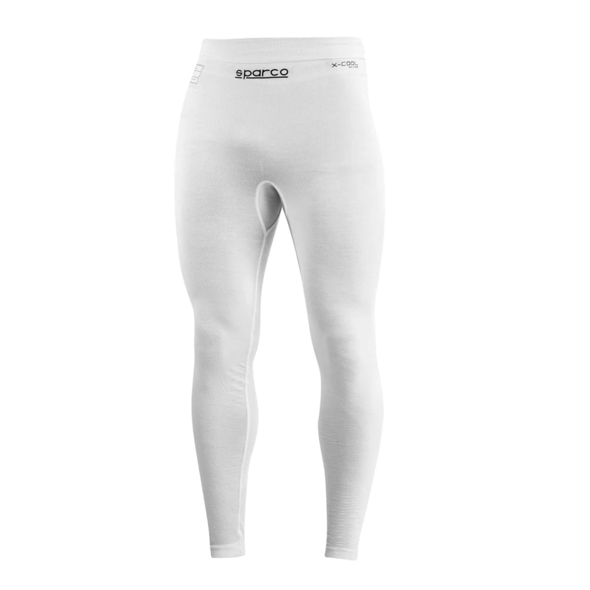 The front of the white Sparco RW-10 Shield Pro Racing Underpants.