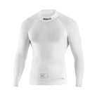 The front of the white Sparco RW-11 Evo Racing Undershirt.