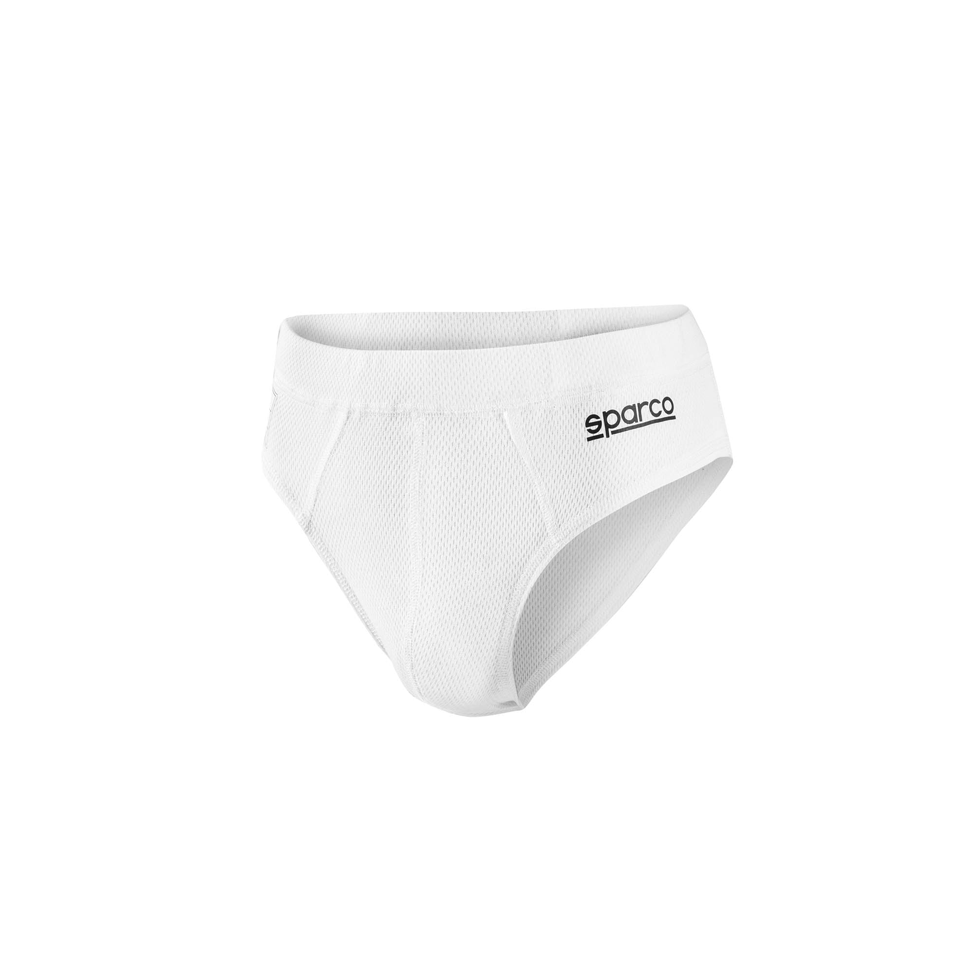 The white Sparco RW-4 Fire Resistant Racing Briefs.