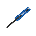 The blue Sparco SFI Arm Restraint.