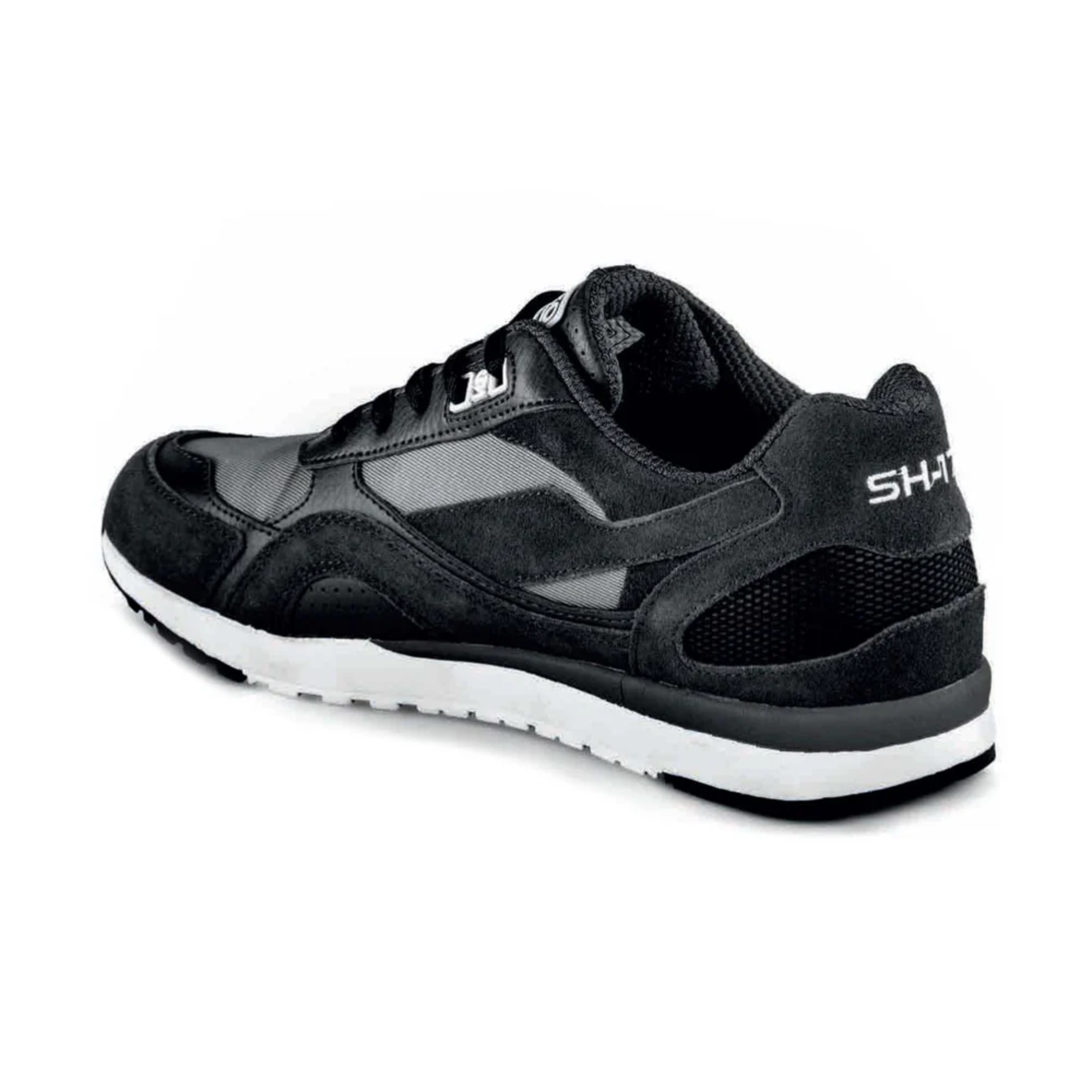 The inside of the black Sparco SH-17 Street Shoes.