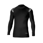 The black FIA 8856-2018 homologated Sparco Shield Tech Fire Resistant Racing Undershirt.