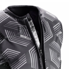 The black and white Sparco SJ Pro K-3 Rib Protector Vest close up.