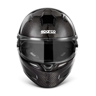 The Sparco Sky RF-7W Carbon SA2020 Helmet from Sparco with black internal padding.
