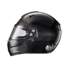 The Sparco Sky RF-7W Carbon SA2020 Helmet from Sparco with black internal padding from the side.