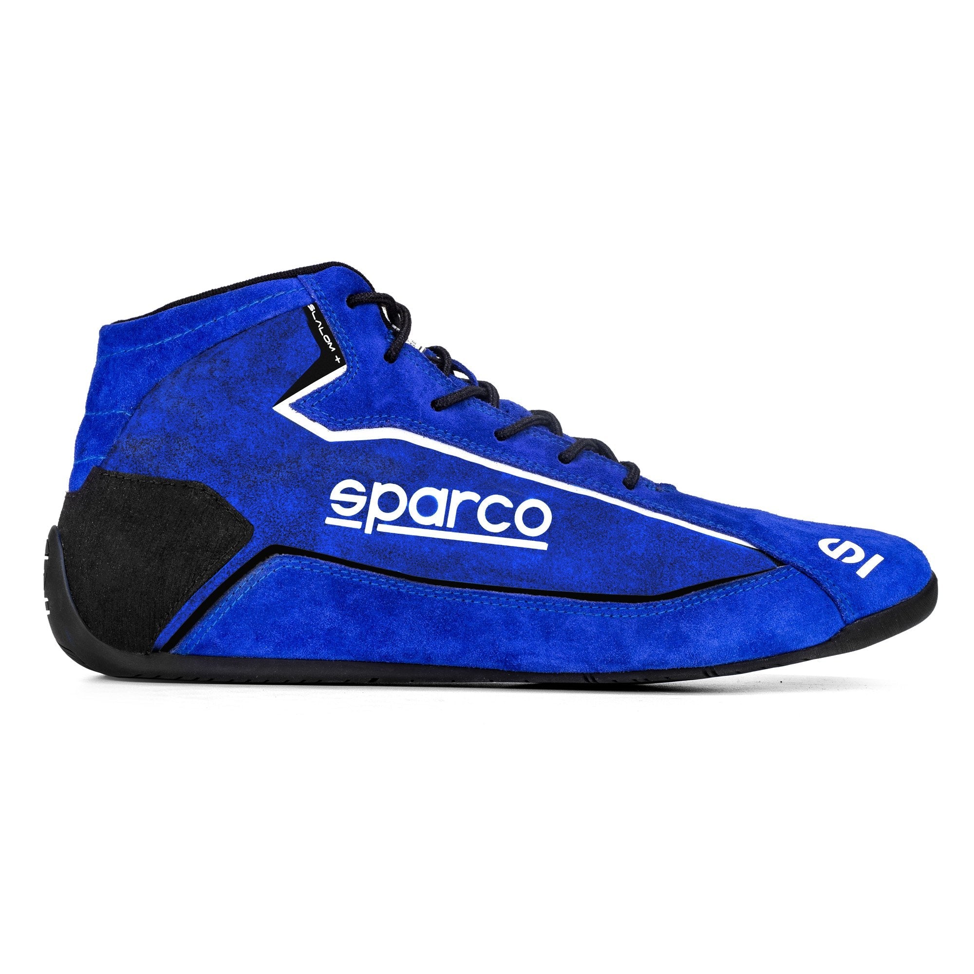 The blue Sparco Slalom+ Suede Racing Shoes.