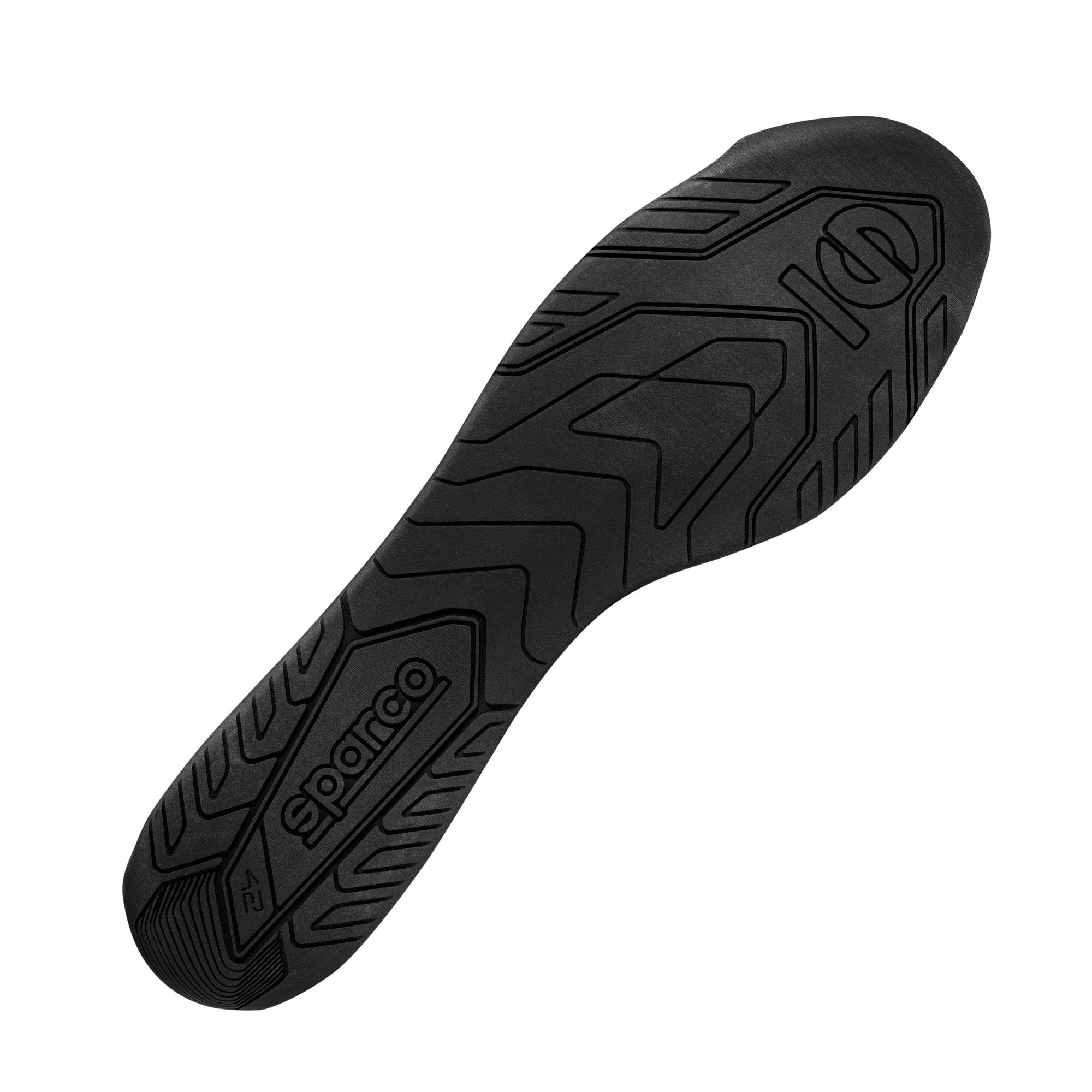 The sole of the Sparco Slalom+ Suede Racing Shoes. all-groups