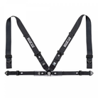 The black Sparco Sport H-4 4-Point Racing Harness.
