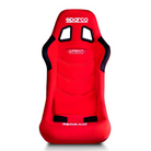 The front of the red Sparco Sprint+ Racing Seat.