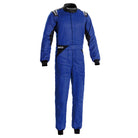 The blue and black 2021 model Sparco Sprint Racing Suit.