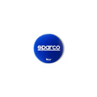 The blue Sparco Steering Wheel Horn Delete Plate.