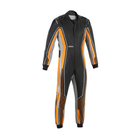 The black and orange Sparco Superleggera-K Kart Racing Suit.