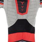 The lower back of the black and red Sparco Superleggera-K Kart Racing Suit. all-groups