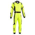 The yellow and black Sparco Thunder Advanced Kart Racing Suit from Sparco.