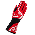 The red and black Sparco Tide+ Racing Gloves.