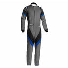 The grey and blue boot cut Sparco Victory 3.0 Racing Suit.