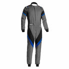 The grey and blue Sparco Victory 3.0 Racing Suit.