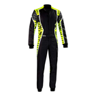 The black and yellow Sparco X-Light K Youth Kart Racing Suit.