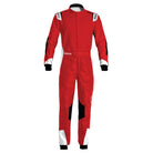 The red, white and black Sparco X-Light Kart Racing Suit.