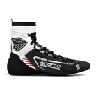 The black and white Sparco X-Light+ Racing Shoes.
