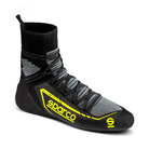 The black and yellow Sparco X-Light+ Racing Shoes.