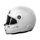 The side of the white Stilo ST5 KRT20 Composite Karting Helmet.
