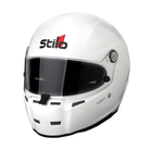 The white Stilo ST5 KRT20 Composite Karting Helmet.