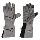The gray SFI 3.3/5 rated Zamp Racing ZR-70 Performance Race Gloves.