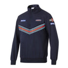 The front of the Sparco Martini Racing Half Zip Sweatshirt.