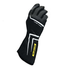 A single FIA 8856-2018 rated black Sabelt Hero Hypertouch TG-12 Fire-Resistant Racing Glove.
