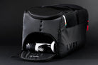 The LVRY CRRY Gear Bag from LVRY with racing shoes.