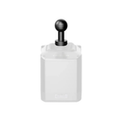 The ball Moza Racing Active Shifter Knob from the front.