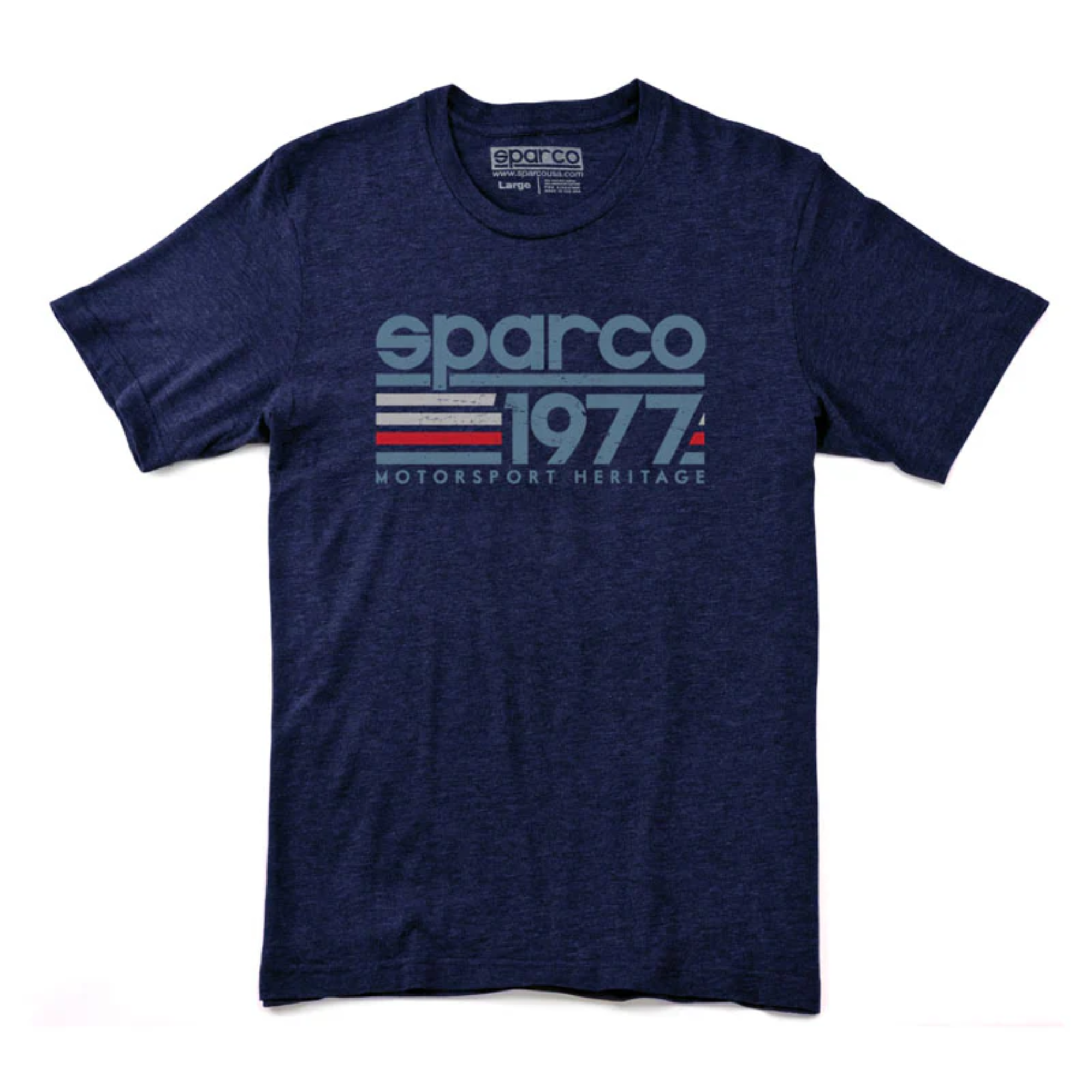 The navy Sparco Vintage 77 T-Shirt from Sparco.