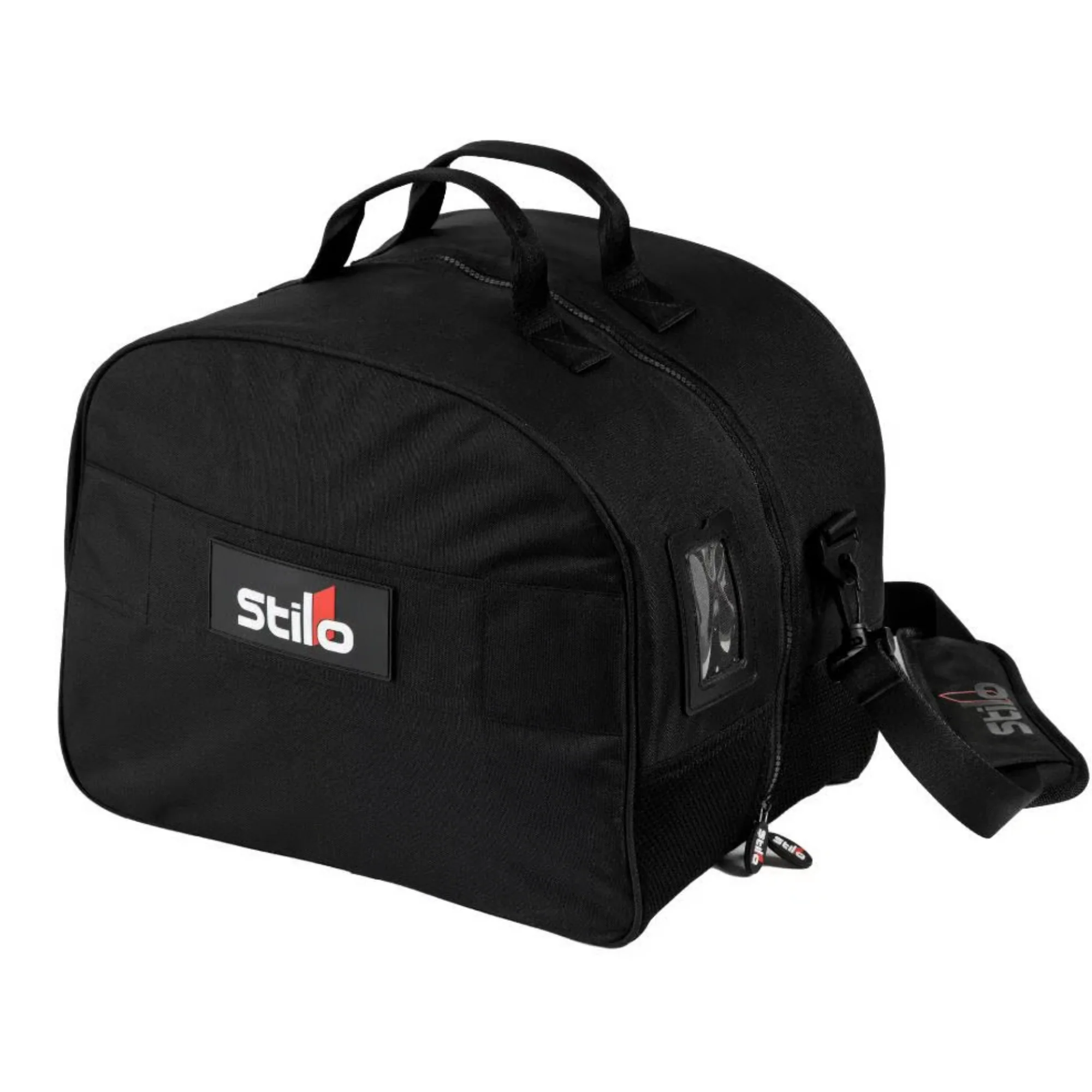 The Stilo Helmet & Gear Bag from Stilo from an angle.