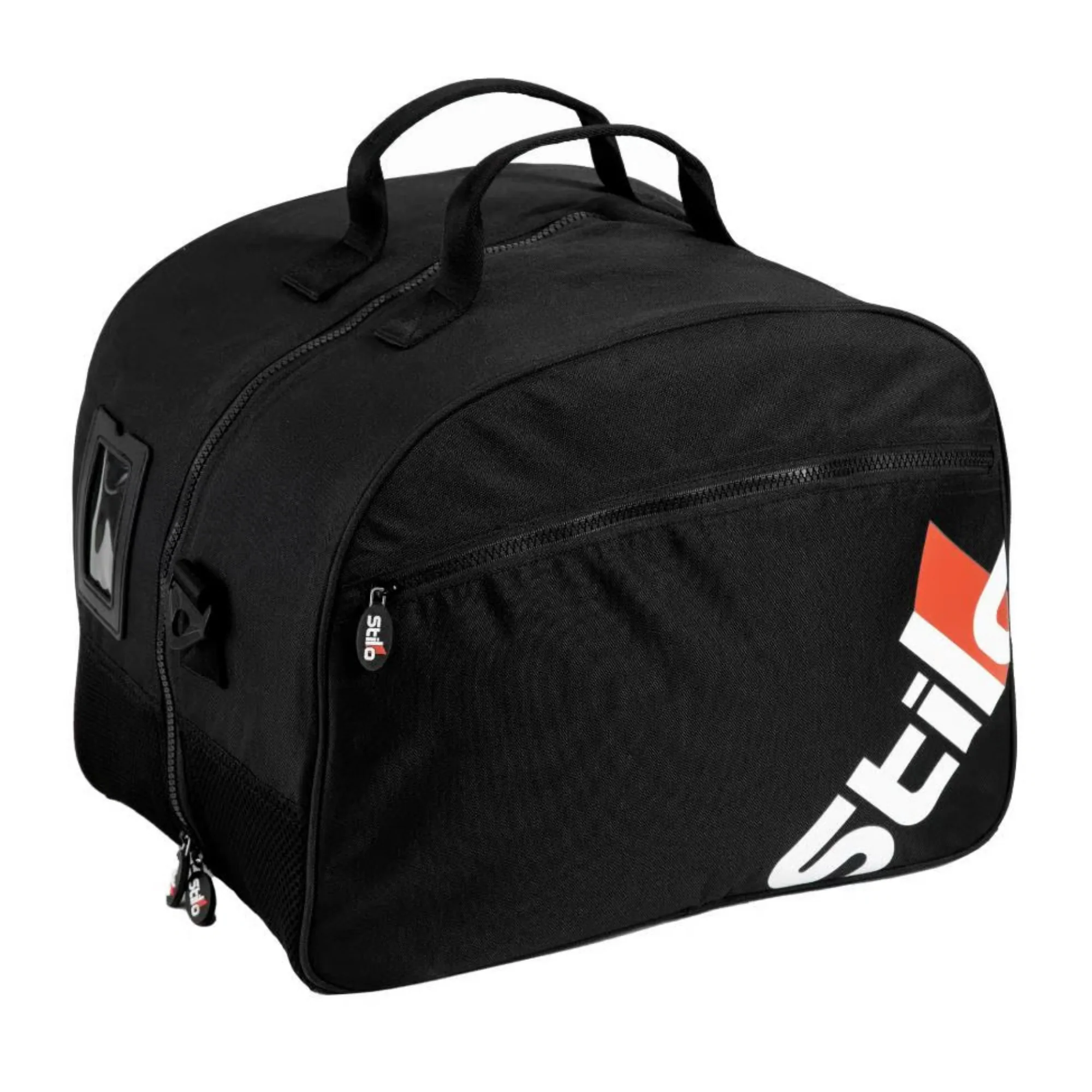 The Stilo Helmet & Gear Bag from Stilo from the side.