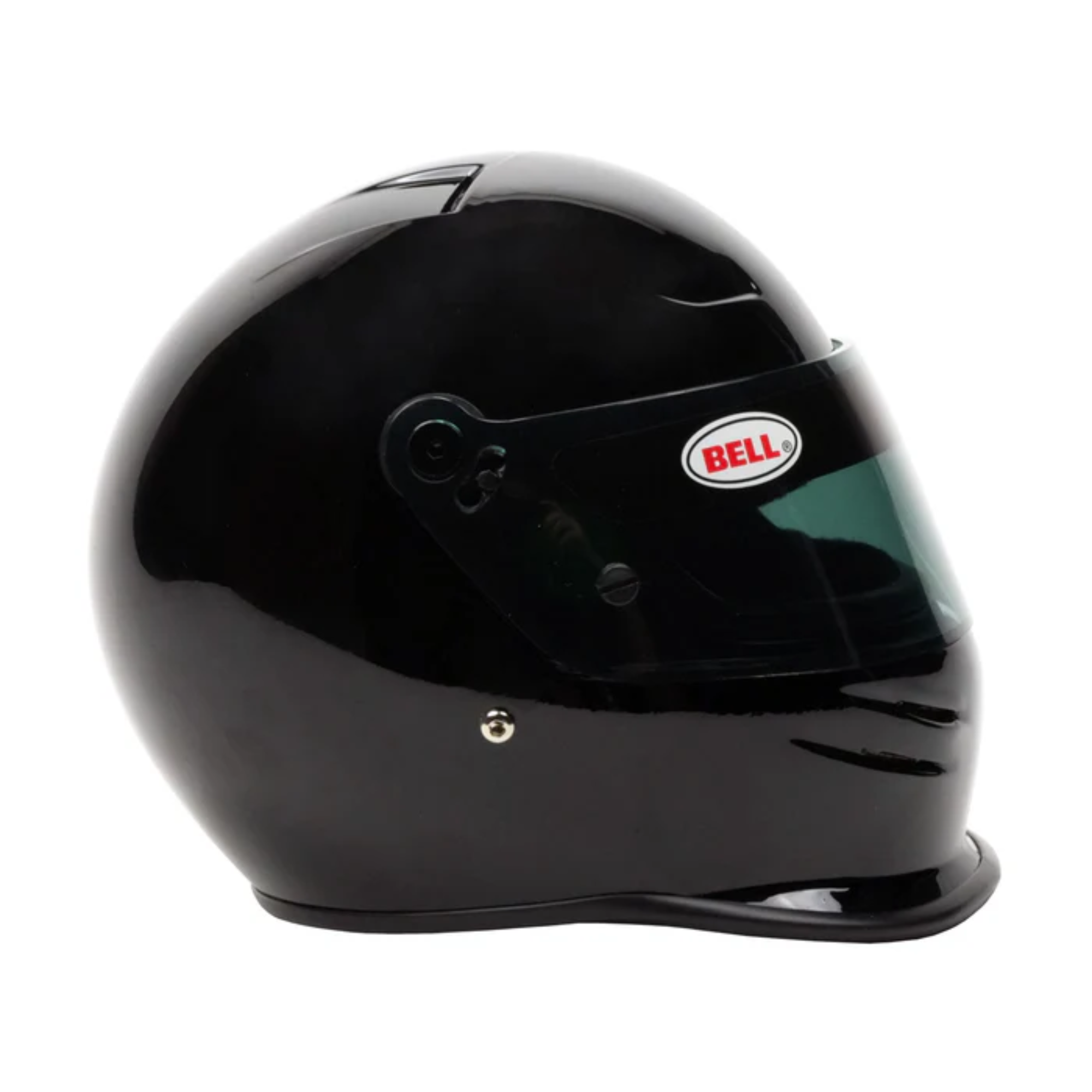 The gloss black Bell K.1 Signature Mini Helmet from Bell from the side.