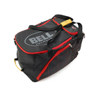 The black, red and gray Bell Pro V.2 Helmet Bag from Bell. Designed to fit helmets and HANS devices.