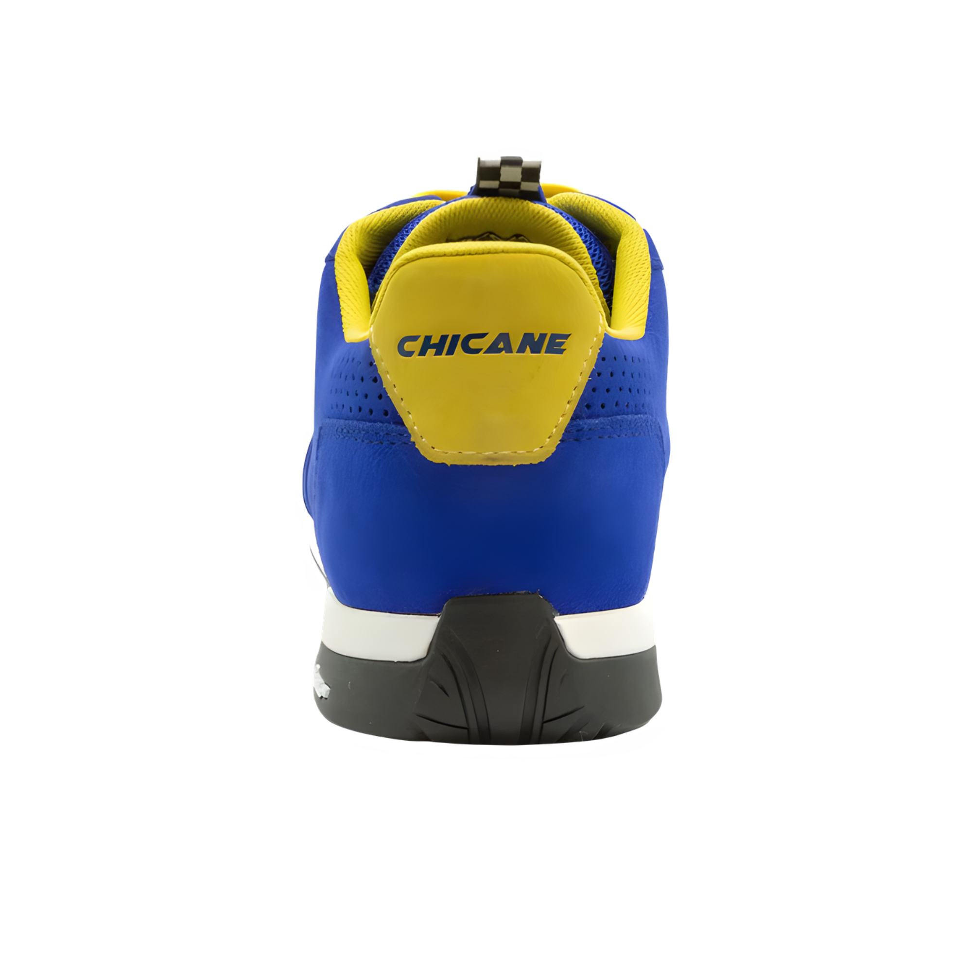 The back of the blue Chicane Sebring Women's Shoes from Chicane.