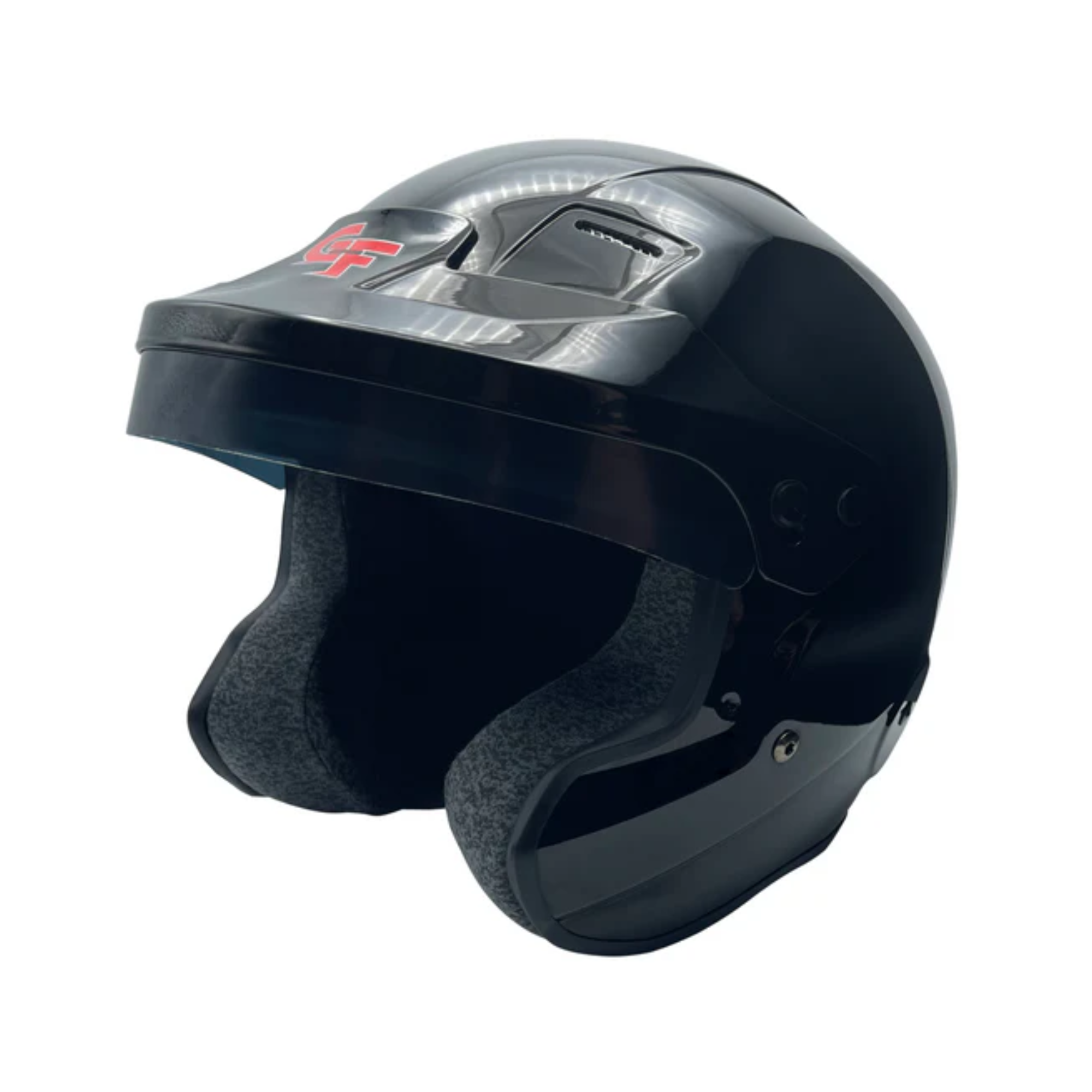 The black G-Force Nova Open Face SA2020 Helmet from G-Force.